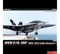 Academy 1/48 USN FA-18F VFA-103 "Jolly Rogers" Kit modello in plastica per...