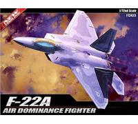 Academy 1/72 F-22A Raptor Air Dominance Fighter Plastic Model Kit #12423 | High