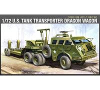 Academy 1/72 U.S. Tank Transporter Dragon Wagon Plastic Model Kit #13409 | Alto
