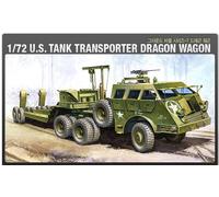 Academy 1/72 US Tank Transporter Dragon Wagon Trailer Plastic Model Kit #13409