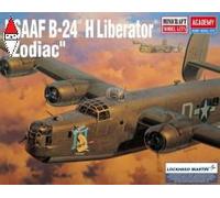 Academy - usaaf b-24h liberator zodiac 1/72 - academy 12584