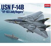 Academy 1/72 USN F-14B "VF-103 Jolly Rogers" Aircraft Plastic model kit #12578