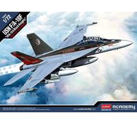 Academy 1/72 USN F/A-18F "VFA-154 Black Knights" | Altamente dettagliato | Au...
