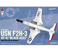ACADEMY 1/72 USN F2H-3 VF-41 BLACK ACES