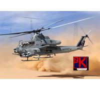 Academy 12127 - Usmc AH-1Z ' Shark Mouth 'Elicottero Plastica Kit 1/35 Scala