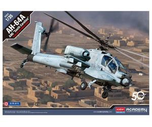 Academy 12129 AH64A Ang Sud Carolina Elicottero Plastica Kit 1/35 Scala T48Po