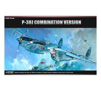 Academy 12282 Lockheed P-38 J/L/Droop Snoot/F5E 1:48 modellismo