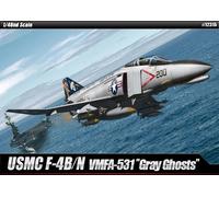 Academy #12315 1/48 USMC F-4B/N VMFA-531 "Gray Ghost" Plastic Model Kit - Legend