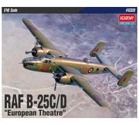 Academy 12339 RAF B-25C/D "European Theatre" 1:48 modellismo