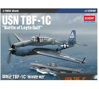 Academy #12340 1/48 USN TBF-1C "Battaglia del Golfo di Leyte" Kit modello...