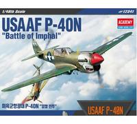Academy #12341 1/48 USAAF P-40N "Battle of Imphal" US Army Aircraft Plastic Mode