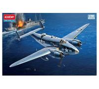 Academy 12347 1/48 US Navy PV-1 Ventura Solomon Islands Battlefield Plastic Mode