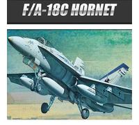 Academy #12411 1/72 F/A-18C Hornet US Navy/USMC Plastic Model Kit - Multiruol...