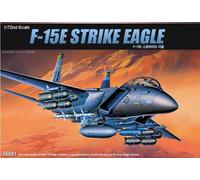 Academy #12478 Scala 1/72 F-15E Strike Eagle Aircraft Plastic Model Kit - High P