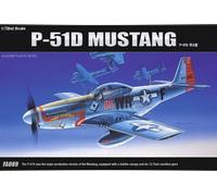 Academy 12485 P-51D Mustang | Altamente dettagliata | Decalcomanie autentiche...