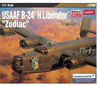 Academy #12584 Scala 1/72 USAAF B-24H Liberator "Zodiac" Model Kit