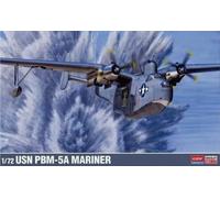 Academy #12586 1/72 Scale USN PBM-5A Mariner Aircraft Plastic Model Kit - WWII