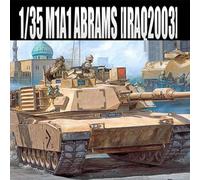 Academy #13202 1/35 M1A1 Abrams "Iraq 2003" Plastic Model Kit - Iconic U.S. Main