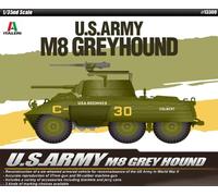 Academy #13300 1/35 U.S. Army M8 Greyhound Plastic Model Kit - WWII Corazzato