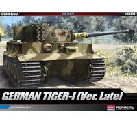 Academy #13314 1/35 German Tiger I "Late Version" Plastic Model Kit -Iconic WWII
