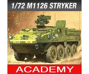 Academy #13411 1/72 M1126 Stryker Plastic Model Kit - Modern U.S. Armored Person
