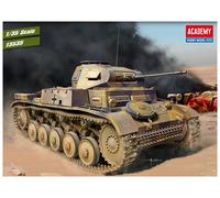 Academy 13535 Panzer II Ausf.F "North Africa" 1:35 modellismo