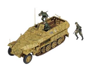 Academy 13540 1/35 German Army Sd.Kfz.251/1 Half Track C-Shaped Plastic Model