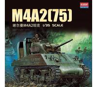 Academy 13562 - 1/35 USMC M4A2 75 Teatro Del Pacifico - plastic model kit