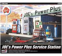 Academy #15122 Kit modello stazione di servizio JOE's Power Plus in scala...