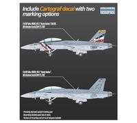 Academy 492567 1/72 USN F/A-18F VFA-2 Bounty Hunters