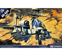 AH-64A (MSIP) Apache Elicottero Helicopter 1:48 Plastic Model Kit ACADEMY