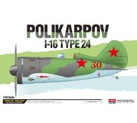 ACADEMY ACD12314 POLIKARPOV I-16 TYPE 24 KIT 1:48 Modellino