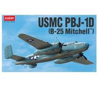 ACADEMY ACD12334 USMC PBJ-1D B-25 MITCHELL KIT 1:48 Modellino