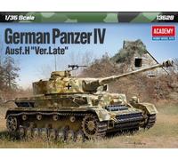 ACADEMY ACD13528 GERMAN PANZER IV AUSF.H VERSION LATE KIT 1:35 Modellino