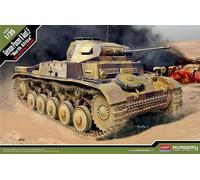 ACADEMY ACD13535 GERMAN PANZER II AUSF.F NORTH AFRICA KIT 1:35 Modellino