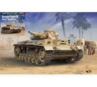 ACADEMY ACD13567 GERMAN PANZER III Ausf.N AFRIKA KORPS KIT 1:35 Modellino
