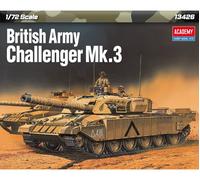 Modello in plastica Carro armato Challenger Mk.3 1/72