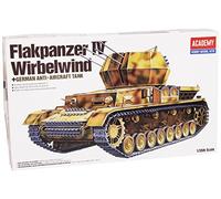 Academy- Flakpanzer IV Wirbelwind Panzer Modellino Carro Armato, Scala 1:35, Multicolore, 13236