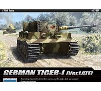 ACADEMY German Tiger-I Ver.Late Modellbau Panzer 1/35 13314