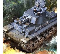 Academy Hobby Model Kit - 1/35 carro armato leggero tedesco Pz.Kpfw. 35 (t) c...