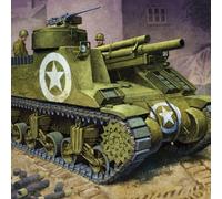 Academy Hobby Model Kit - 1/35 M7 Priest U.S. Howitzer semovente