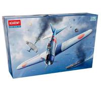 Modello di plastica aereo Zero Fighter A6M2B