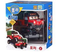 Academy Robocar POLI 4-Inch Transforming Robot Poacher - Astuto giocattolo pe...