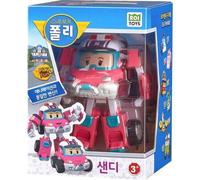 Academy Robocar POLI 4-Inch Transforming Robot Sandy - Desert Patrol Off-Roader