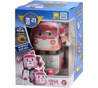 Academy Robocar POLI 4 pollici robot trasformatore ambra - ambulanza intellig...