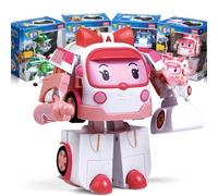Academy Robocar POLI 5-Inch Transforming Robot Amber DELUXE - Giocattolo per ...