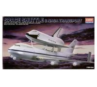 Academy Space Shuttle con Macchine di Carico, 12708 Modellino, Multicolore