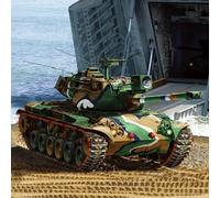 Academy #T13231 1/35 M47 Patton "R.O.K. Marine Corps" Plastic Model Kit-Historic