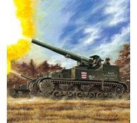 Academy #T13268 1/35 M-12 155mm Gun Motor Carriage Kit modello in plastica...