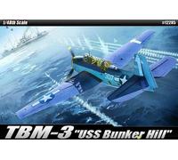 Academy TBM-3 "USS Bunker Hill" Kit modello in plastica per aeromobile in...